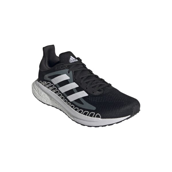 Adidas Men's Solar Glide ST 3 - Core Black/Ftwr White/Blue Oxide - Image 3