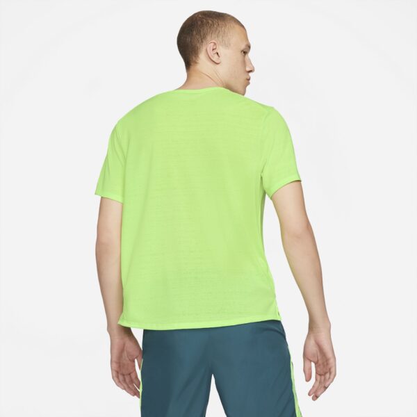 Nike Men's Miler Top - Ghost Green/Reflective Silver - Image 4