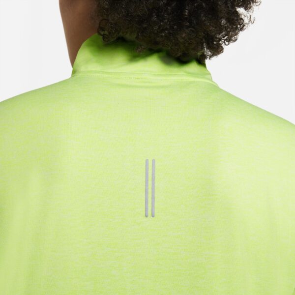 Nike Women's Element 1/2-Zip Running Top - Volt/Barely Volt/Heather/Reflective Silver - Image 8