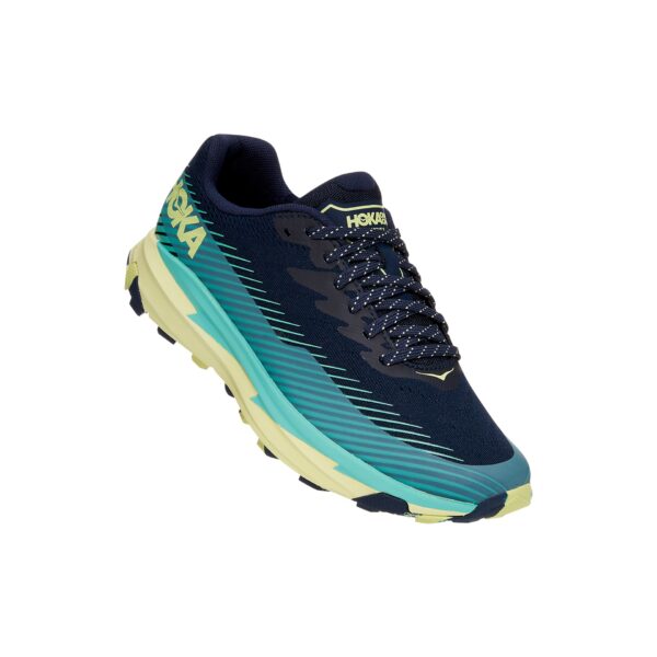 Hoka One One Women's Torrent 2 - Black Iris/Cascade - Image 3