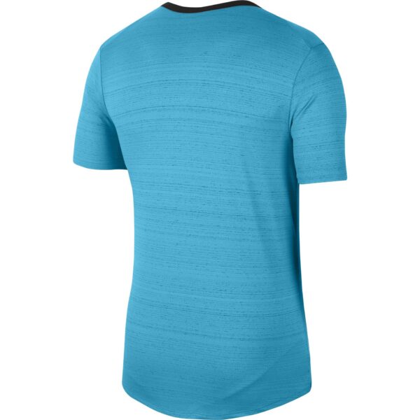 Nike Men's Miler Top - Chlorine Blue/Reflective Silver - Image 2
