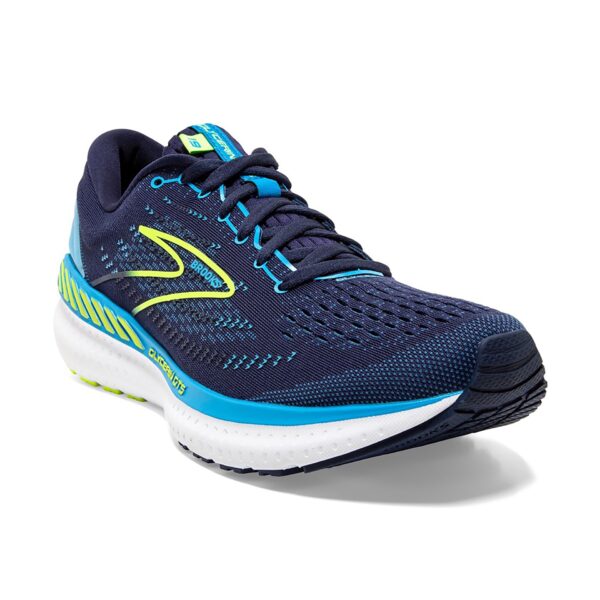 Brooks Men's Glycerin GTS 19 - Navy/Blue/Nightlife - Image 3