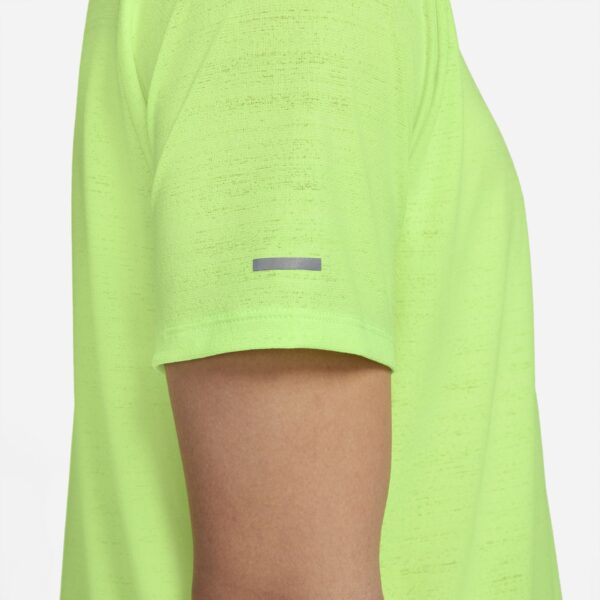 Nike Men's Miler Top - Ghost Green/Reflective Silver - Image 6