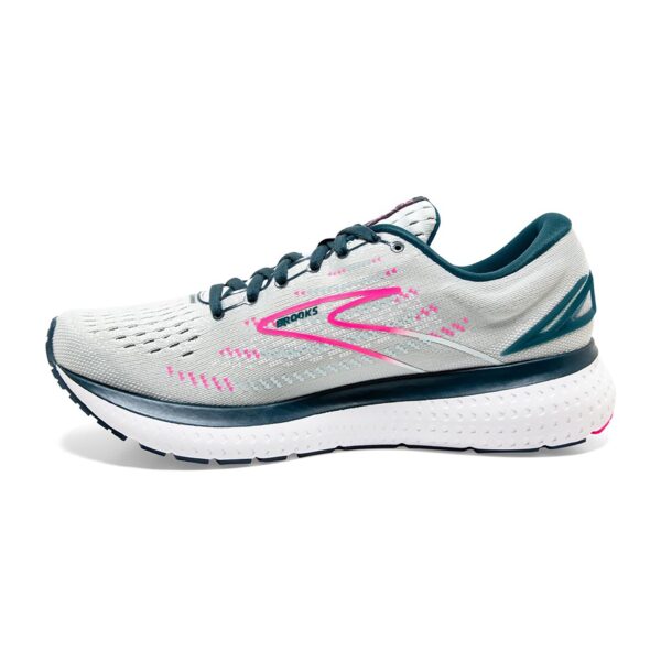 Brooks Women's Glycerin 19 - Ice Flow/Navy/Pink - Image 2