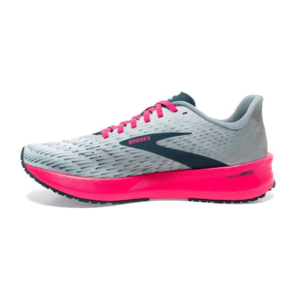 Brooks Women's Hyperion Tempo - Ice Flow/Navy/Pink - Image 2