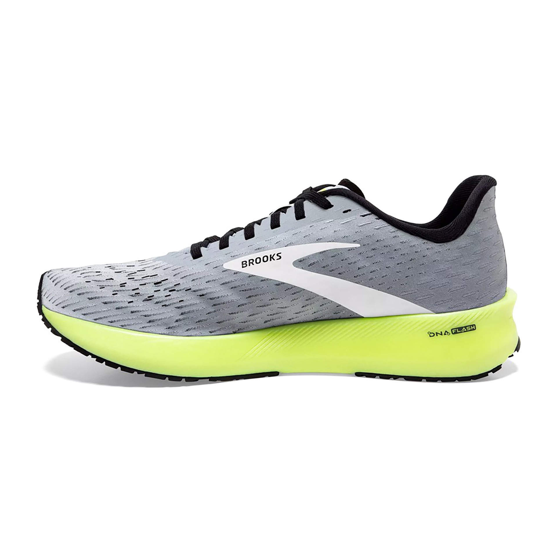 Brooks Men's Hyperion Tempo - Grey/Black/Nightlife - Running Bath