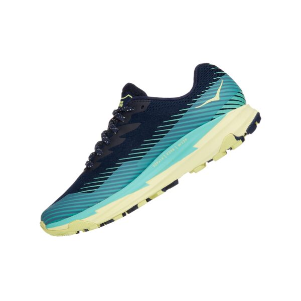Hoka One One Women's Torrent 2 - Black Iris/Cascade - Image 6