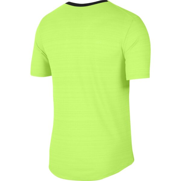 Nike Men's Miler Top - Ghost Green/Reflective Silver - Image 2