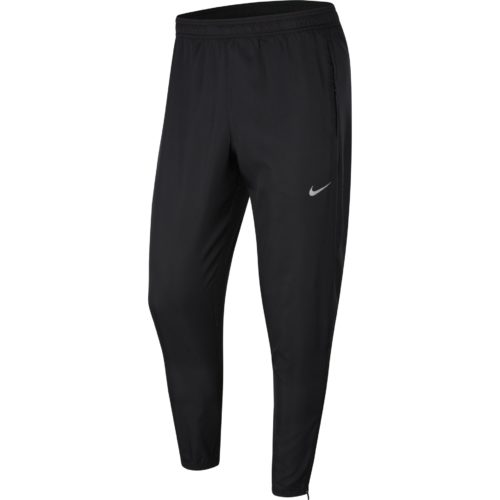 Nike Men's Essential Woven Running Pants - Black/Black/Reflective Silver -  Running Bath