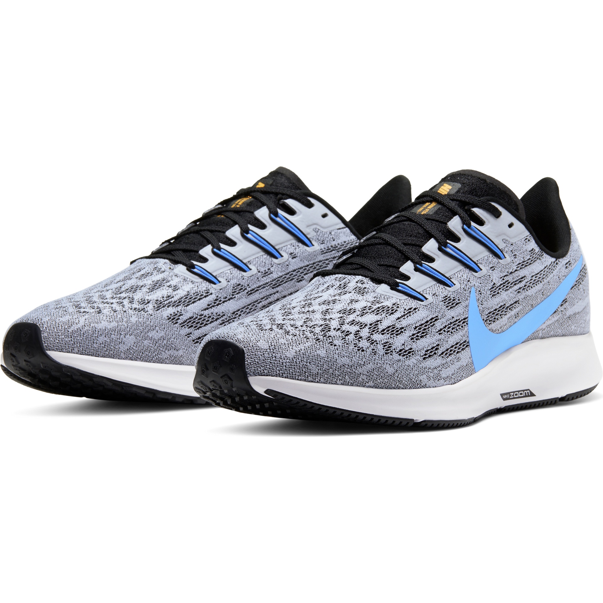 Nike Men's Air Zoom Pegasus 36 - White/University Blue - Running Bath