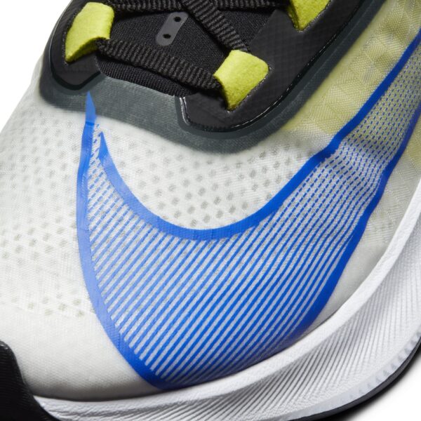 Nike Men's Zoom Fly 3 - White/Racer Blue-Cyber-Black - Image 7