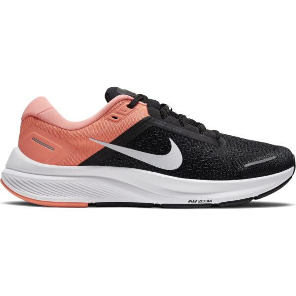 Nike Women's Air Zoom Structure 23 - Black/White-Crimson Pulse-Iron Grey