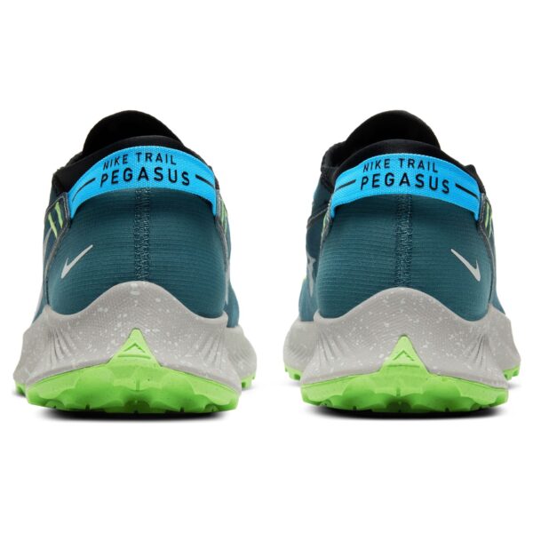 Nike Men's Pegasus Trail 2 - Dark Teal Green/Light Silver-Black - Image 5