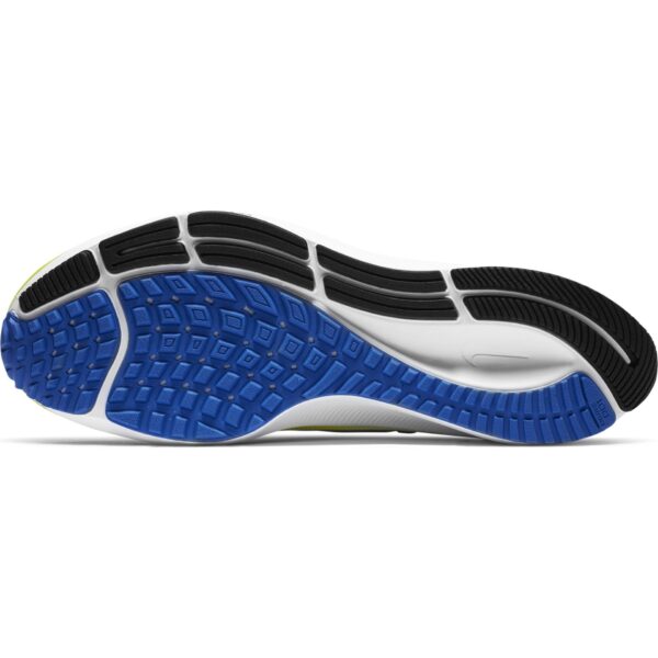 Nike Men's Air Zoom Pegasus 37 - White/Racer Blue-Cyber-Black - Image 3
