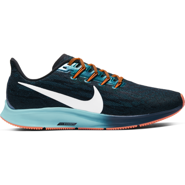 Nike Men's Air Zoom Pegasus 36 - Black/Metallic Summit White