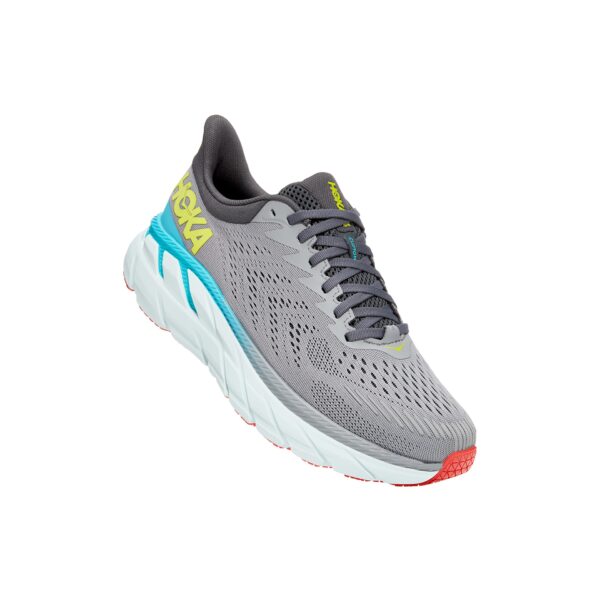 Hoka One One Men's Clifton 7 - Wild Dove/Dark Shadow - Image 3