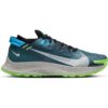 Nike Men's Pegasus Trail 2 - Dark Teal Green/Light Silver-Black
