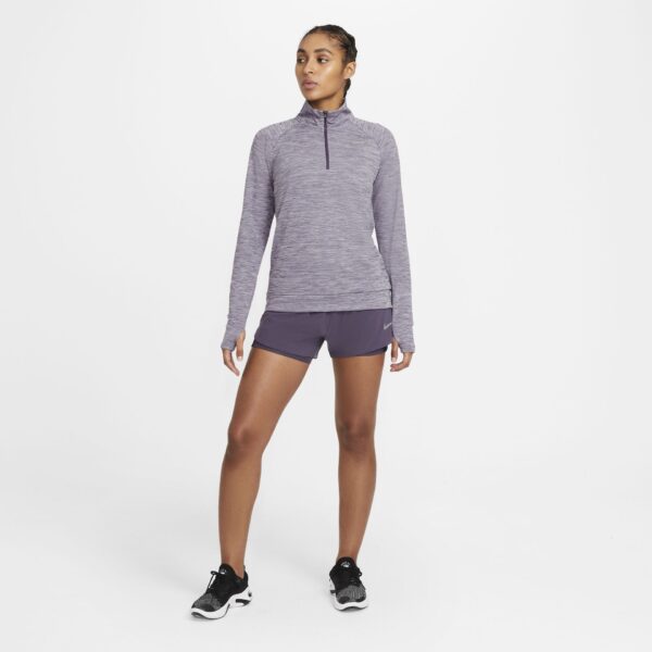 Nike Women's Eclipse 2-in-1 Shorts - Dark Raisin/Reflective Silver - Image 9