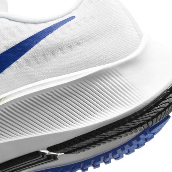 Nike Men's Air Zoom Pegasus 37 - White/Racer Blue-Cyber-Black - Image 8