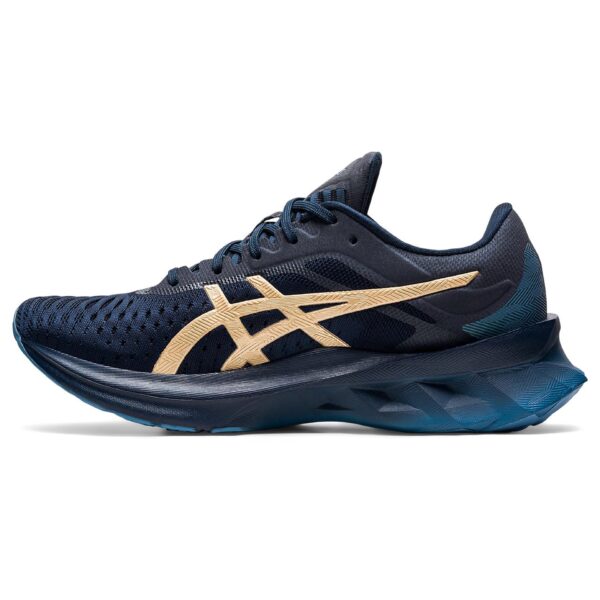 Asics Women's Novablast - French Blue/Champagne - Image 2