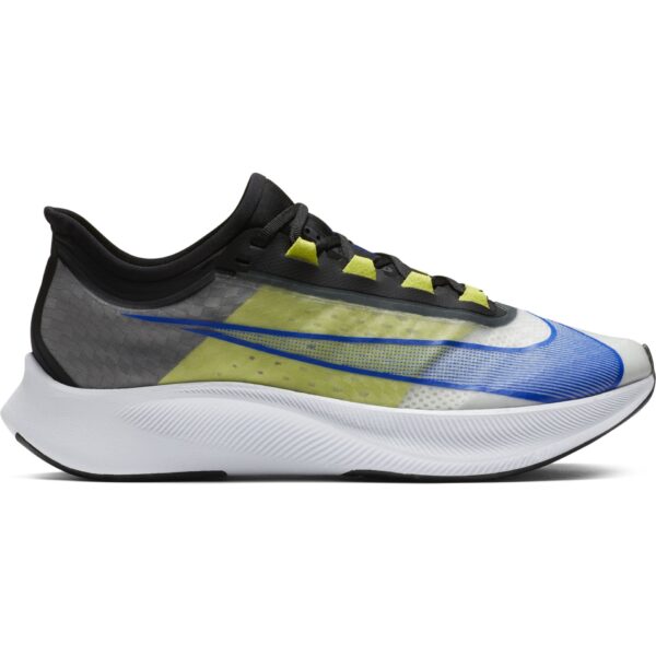 Nike Men's Zoom Fly 3 - White/Racer Blue-Cyber-Black