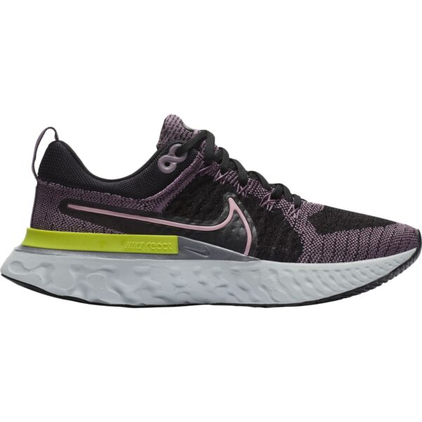 Nike Women's React Infinity Run Flyknit 2 - Violet Dust/Elemental Pink-Black-Cyber