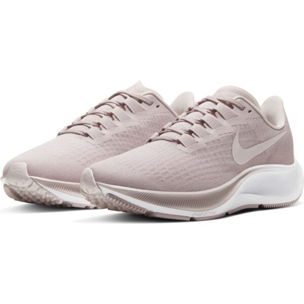 Nike Women's Air Zoom Pegasus 37 - Champagne/Barely Rose-White - Image 4