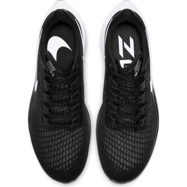 Nike Men's Air Zoom Pegasus 37 - Black/White - Image 6
