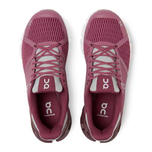 On Running Women's Cloudflyer - Magenta/Mulberry - Image 4