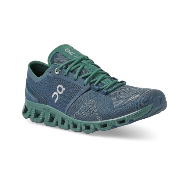 On Running Men's Cloud X - Storm/Tide - Image 3