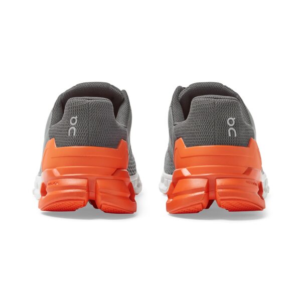 On Running Men's Cloudflyer - Grey/Orange - Image 5