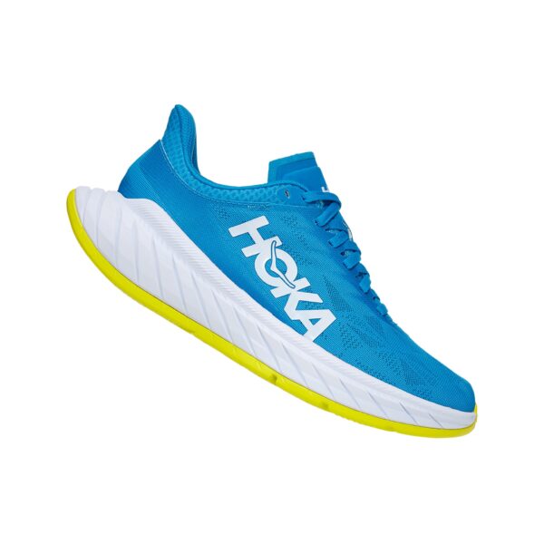 Hoka Women's Carbon X 2 - Diva Blue/Citrus - Image 4