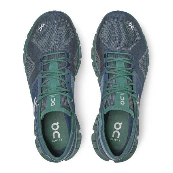 On Running Men's Cloud X - Storm/Tide - Image 4