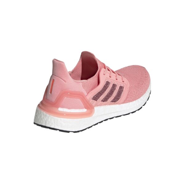 Adidas Women's Ultraboost 20 - Glory Pink/Maroon/Signal Coral - Image 4