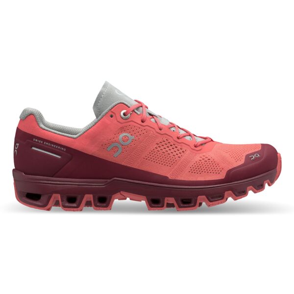 On Running Women's Cloudventure - Coral/Mulberry