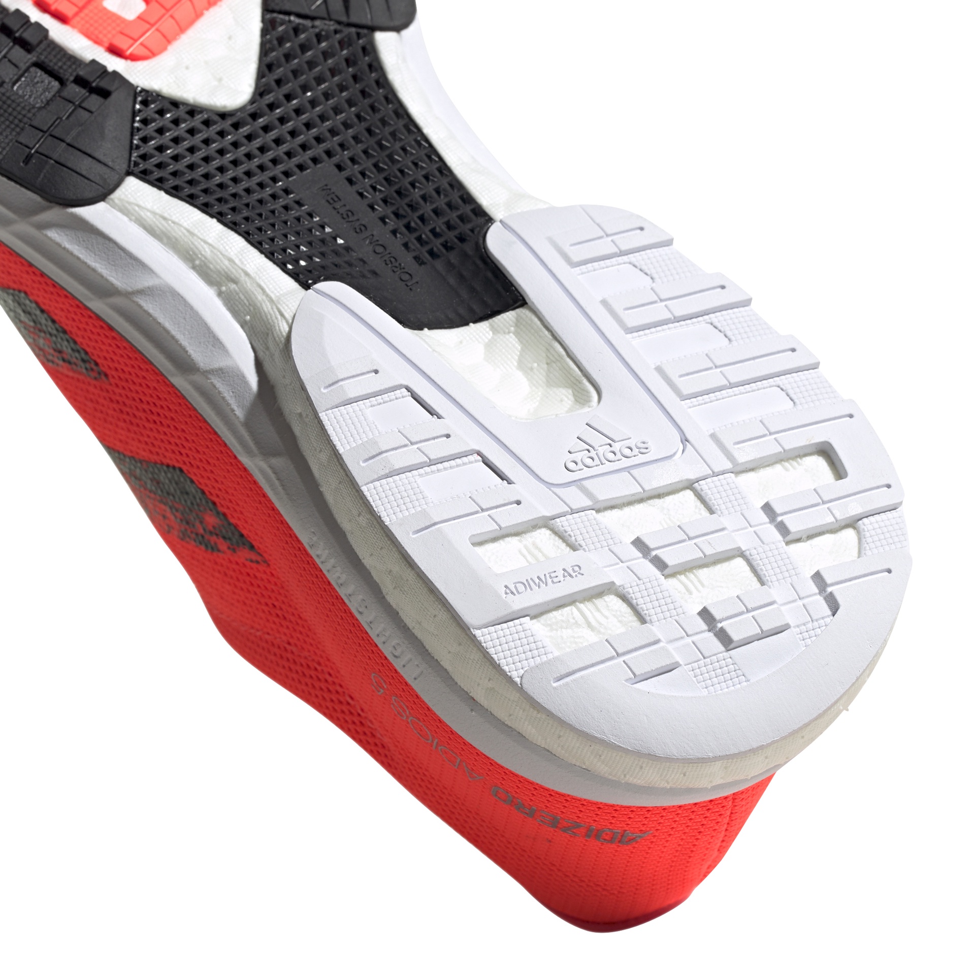 adidas Men s adizero adios 5 signal coral core black ftwr white