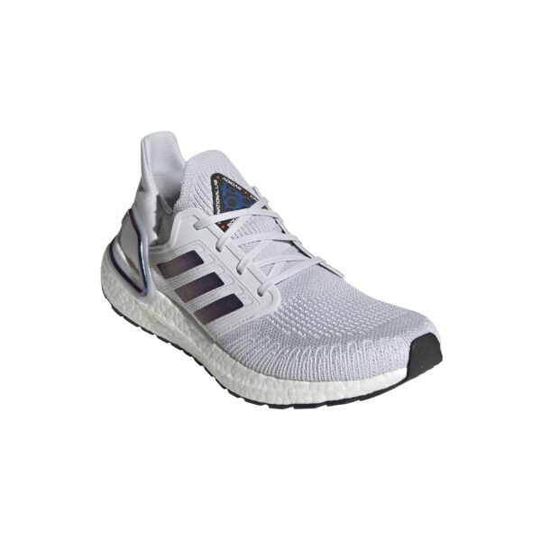 Adidas Men's Ultraboost 20 - Dash Grey/Boost Blue Violet Met. - Image 3