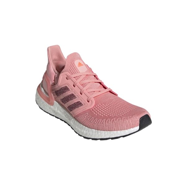 Adidas Women's Ultraboost 20 - Glory Pink/Maroon/Signal Coral - Image 3