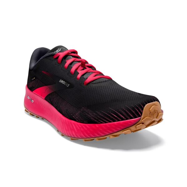 Brooks Women's Catamount - Black/Pink - Image 3