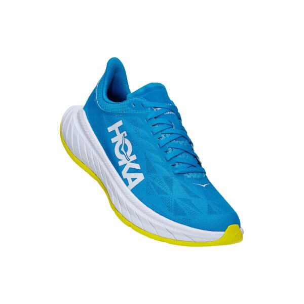 Hoka Men's Carbon X 2 - Diva Blue/Citrus - Image 3