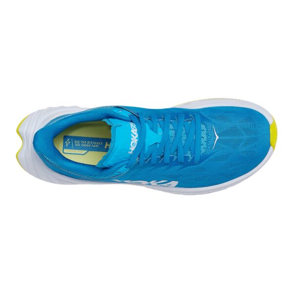 Hoka Women's Carbon X 2 - Diva Blue/Citrus - Image 7