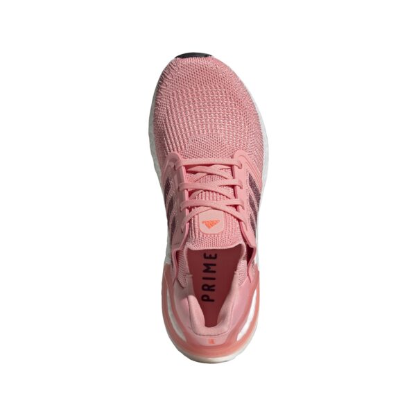 Adidas Women's Ultraboost 20 - Glory Pink/Maroon/Signal Coral - Image 5