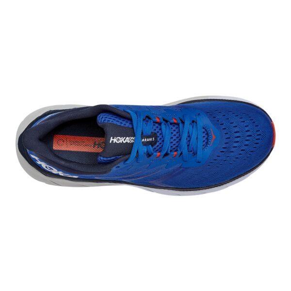 Hoka Men's Arahi 5 - Turkish Sea/White - Image 7
