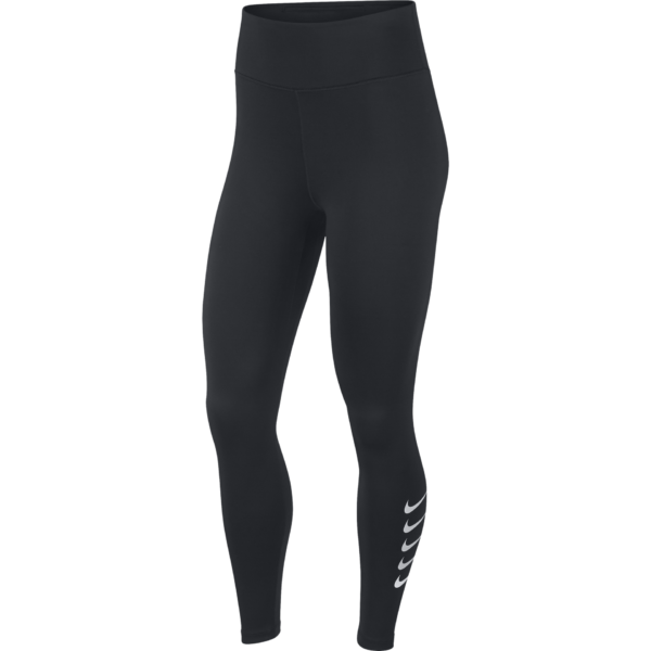 Nike Women's Swoosh 7/8 Tights - Black/Reflective Silver