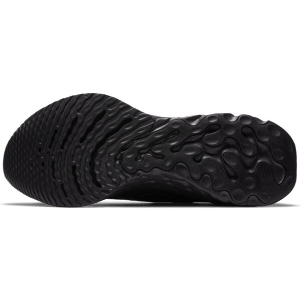 Nike Men's React Infinity Run Flyknit - Black/Black/Black/White - Image 3