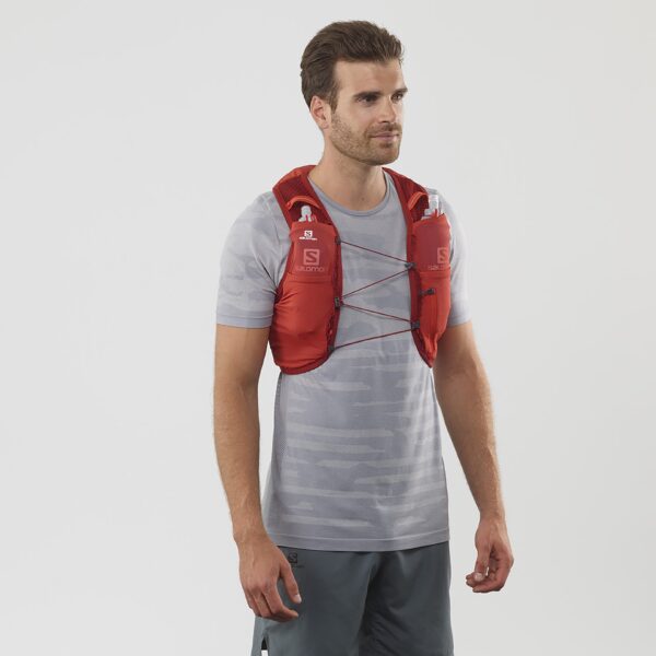 Salomon Active Skin 8 Set - Valiant Poppy/Rd Dahlia - Image 3