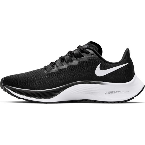 Nike Women's Air Zoom Pegasus 37 - Black/White - Image 2
