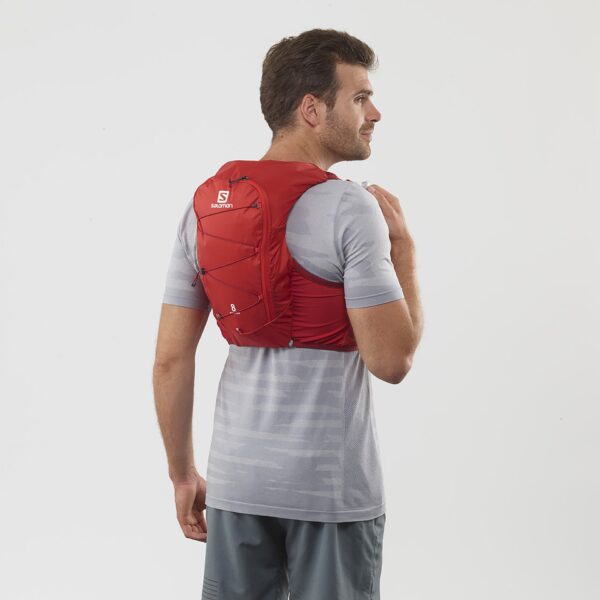 Salomon Active Skin 8 Set - Valiant Poppy/Rd Dahlia - Image 4