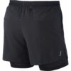 Nike Men's Flex Stride 5in 2-in-1 Short - Black/Black/Reflective Silver - Image 2