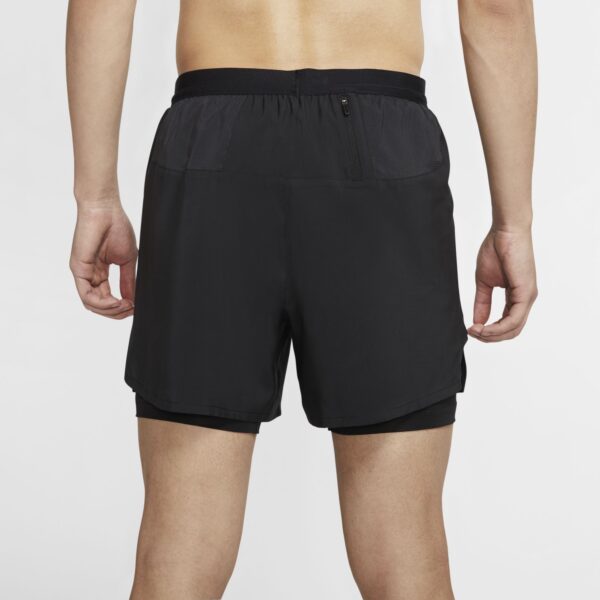 Nike Men's Flex Stride 5in 2-in-1 Short - Black/Black/Reflective Silver - Image 6